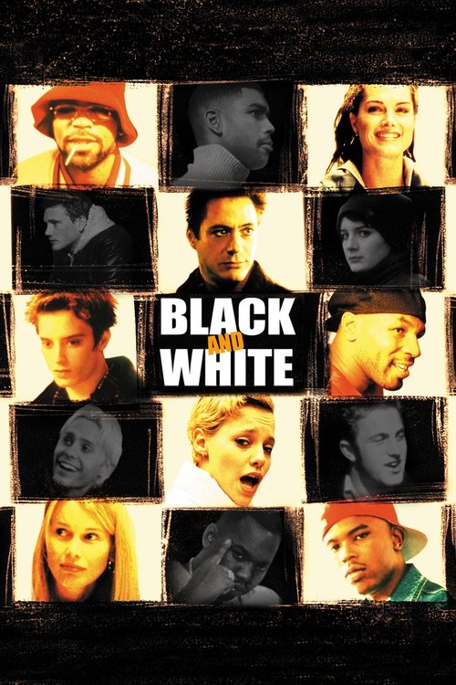 Black and White DVD poster