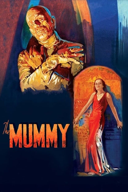 The Mummy Blu-ray poster