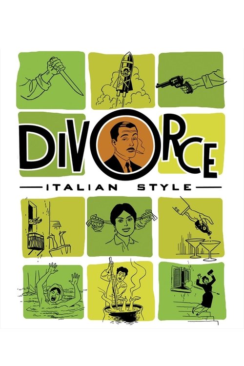 Divorce Italian Style DVD poster
