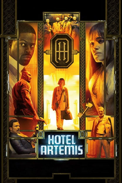 Hotel Artemis 4K UHD poster