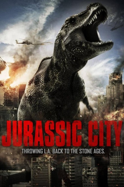 Jurassic City DVD poster