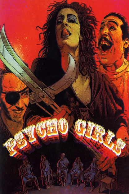 Psycho Girls Blu-ray poster