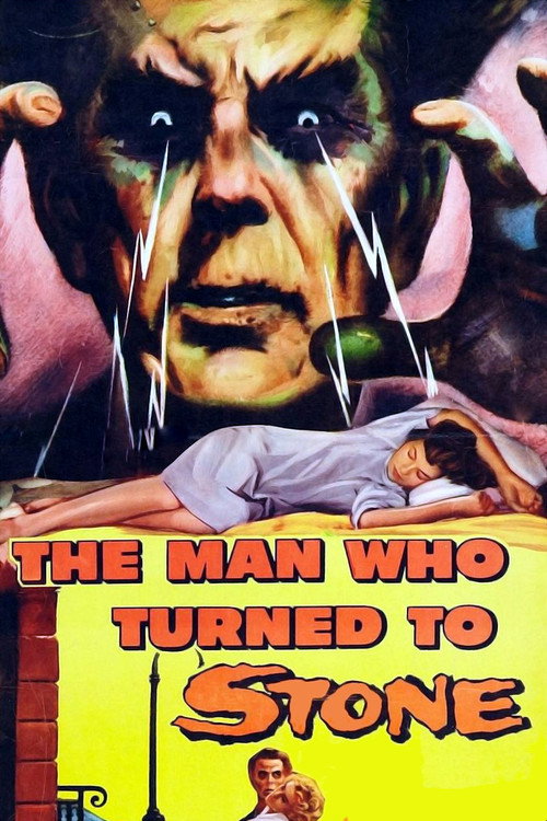 The Man Who Turned to Stone DVD poster
