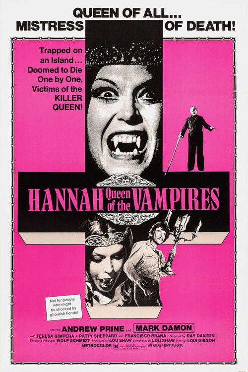 Hannah, Queen of the Vampires Blu-ray poster