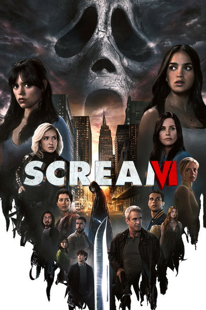 Scream VI Blu-ray poster