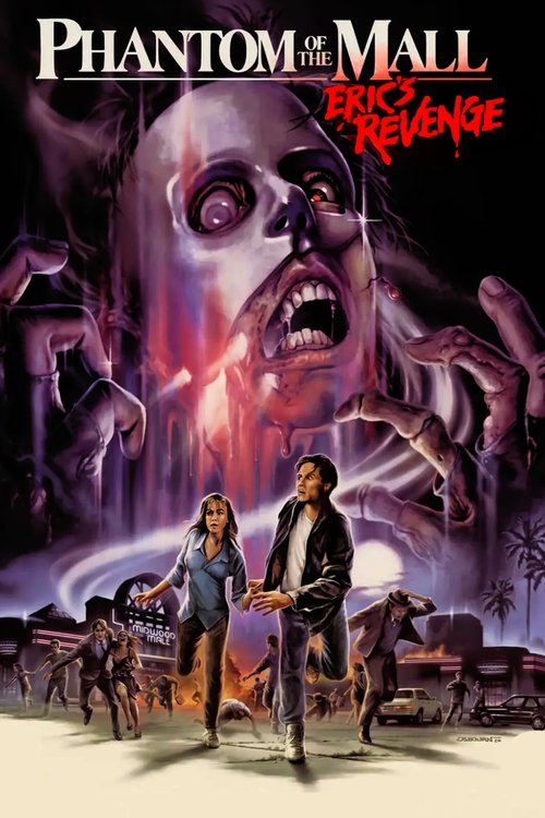 Phantom of the Mall: Eric's Revenge Blu-ray poster