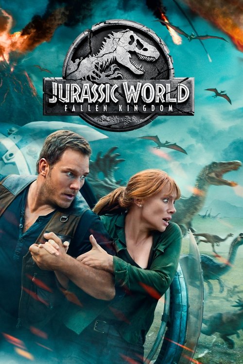 Jurassic World: Fallen Kingdom 4K UHD poster