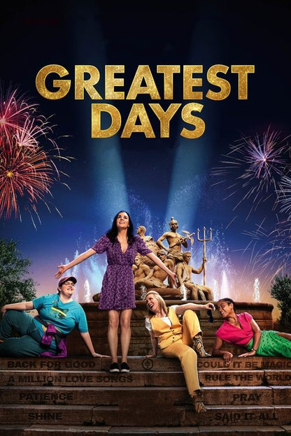 Greatest Days Blu-ray poster