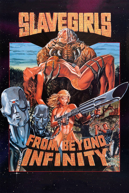 Slave Girls from Beyond Infinity Blu-ray poster