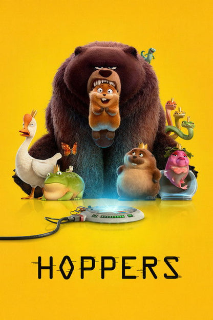 Hoppers Blu-ray poster