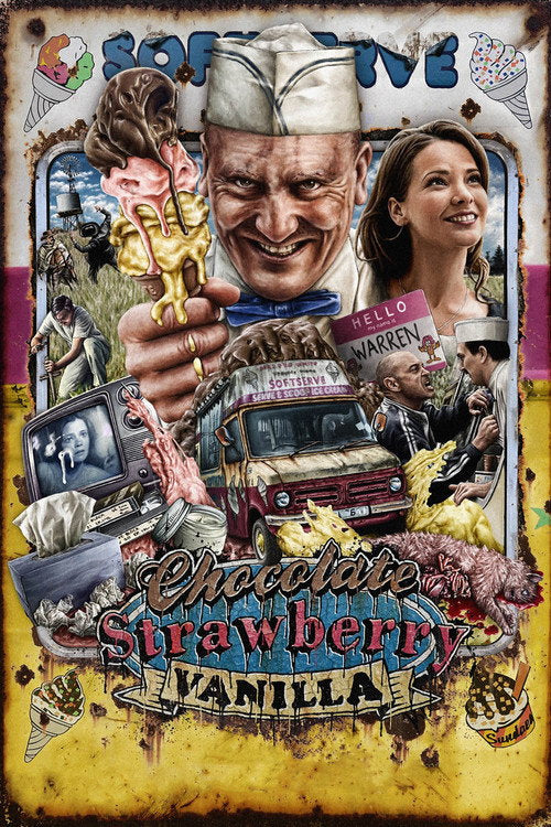 Chocolate Strawberry Vanilla Blu-ray poster