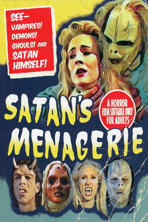 Satan's Menagerie Blu-ray poster