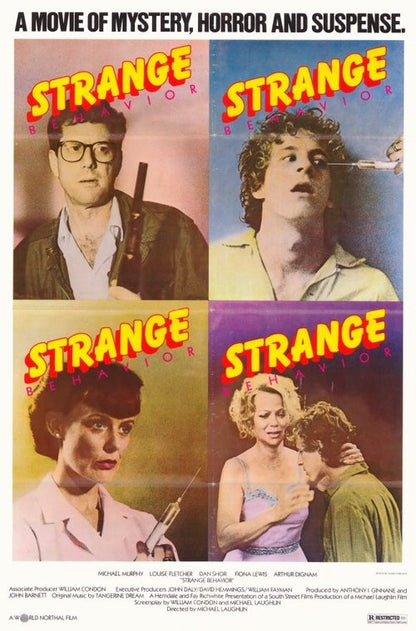 Strange Behavior Blu-ray poster