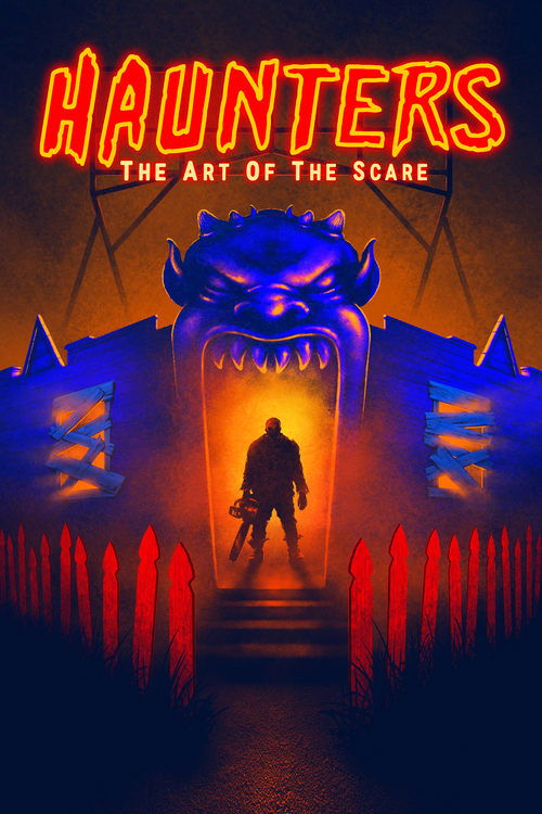 Haunters: The Art of the Scare Blu-ray poster