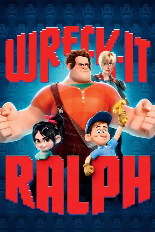 Wreck-It Ralph Blu-ray poster