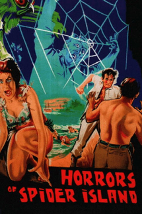 Horrors of Spider Island Blu-ray poster