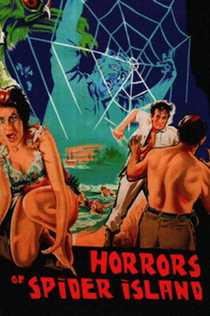 Horrors of Spider Island Blu-ray poster